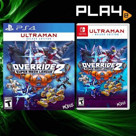 Override 2 Super Mech League Ultraman Deluxe Edition Brand New Ps4