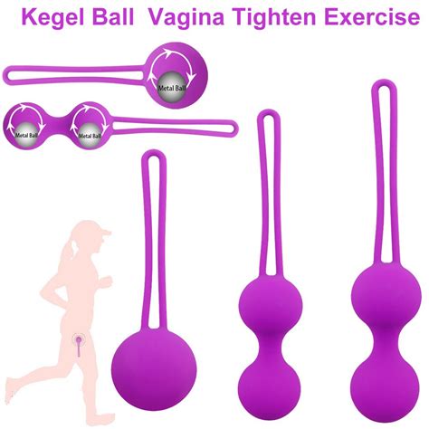Silicone Kegel Ball Ben Wa Ball Vagina Tighten Exercise Machine Vaginal