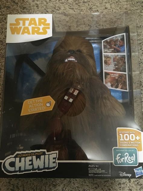 Original Star Wars Ultimate Co Pilot Chewie Interactive Plush Toy High