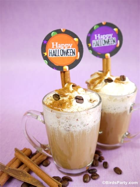 ✓ free for commercial use ✓ high quality images. Pumpkin Spice Halloween Coffee Syrup Recipe - Party Ideas | Party Printables Blog