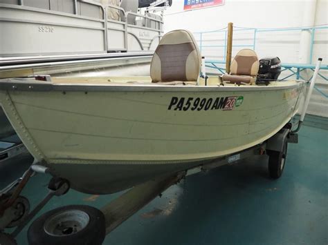 1986 Grumman 14 Pro Fisherman Cruiser Boat