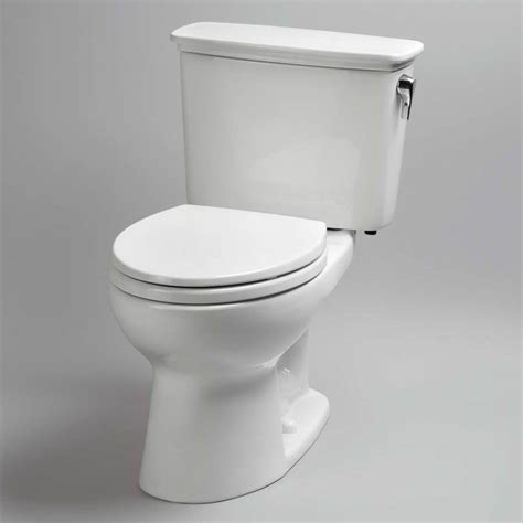 Toto Eco Drake Transitional Two Piece Round Toilet 128 Gpf Right