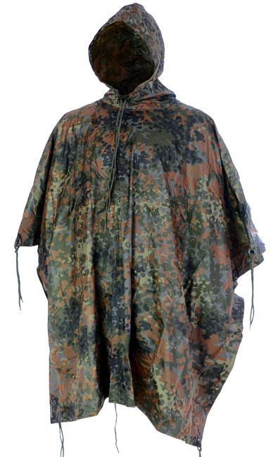 Wet Weather Poncho Ripstop Mil Tec Flectar Flectar Apparel