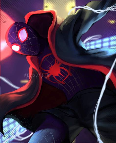 Miles Morales Spider Verse Fan Art