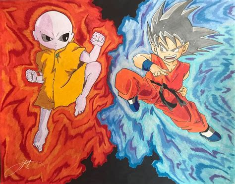 Goku Vs Jiren Drawing : Step By Step To Draw Goku Ultra Instinct Vs