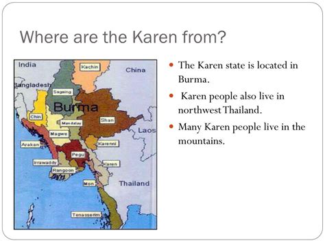 Ppt Karen Refugees And Their Resettlement In Georgia Powerpoint