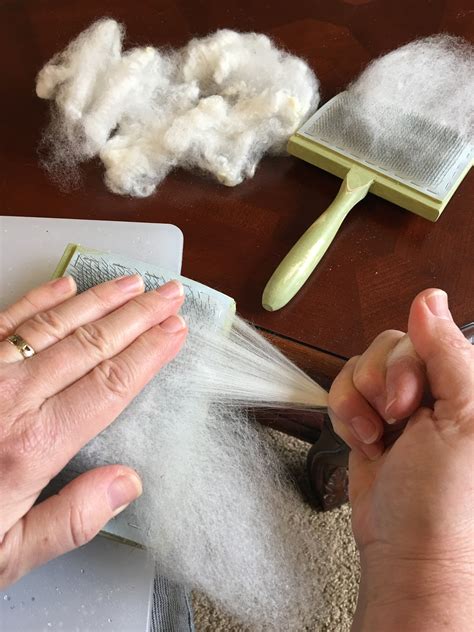 Carding Or Combing Wool Goodbye Slubs Whimsical Ewe