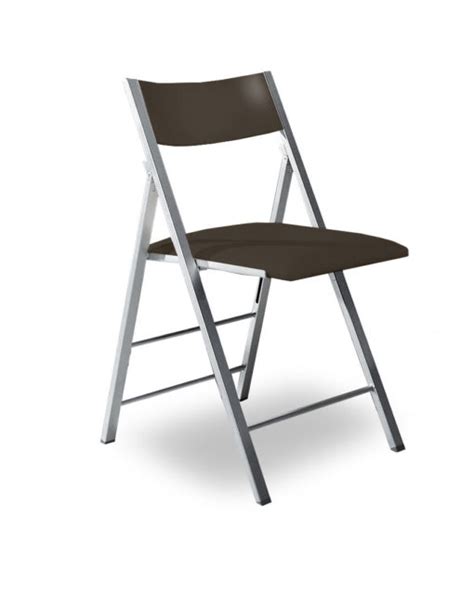 Nano Compact Folding Chair In Walnut Wood And Brown Seat 510x652 