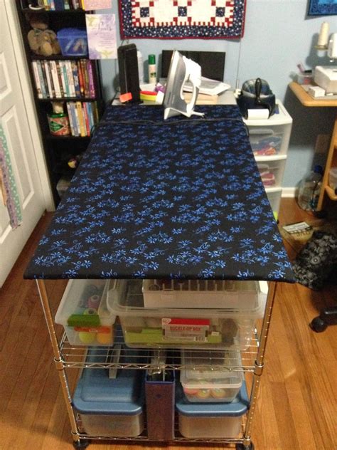 This time it's the diy ironing board and iron holder that i made to better organize the space. Quilting With Mom : How to Make a Quilter's Ironing Board ...