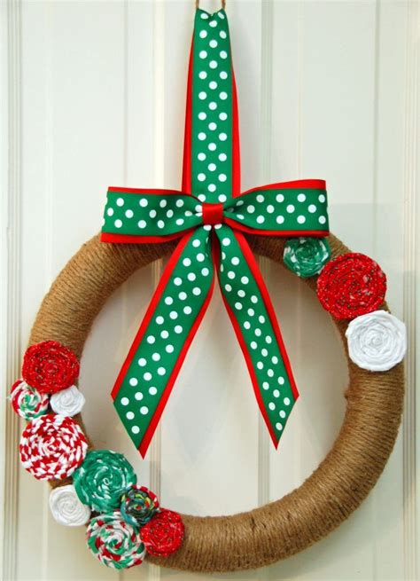 25 Handmade Christmas Wreaths Christmas Crafts Diy Handmade Christmas