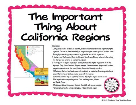 Where In The World Is California Part 1 California Regions 4th