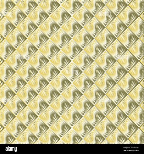 Square Grid Patterns With 3d Effect Yellow And Brown Gradient Colored