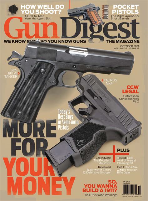 Gun Digest Magazine October 2021 Digital Pdf Download Gundigest Store