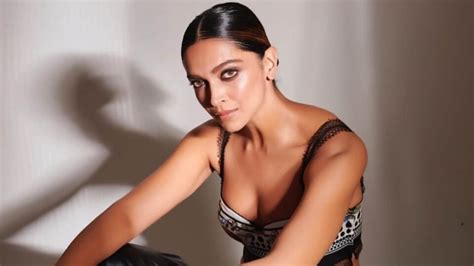 Deepika Padukone Is Fierce And Sexy In K Bralette And Leather Pants