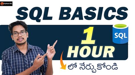 Oracle Sql Basics Sql In Telugu Sql Tutorials In Telugu Sql