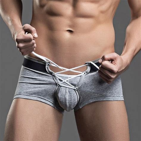 2017 New Mens Sexy Underwear Boxers High Quality 100 New