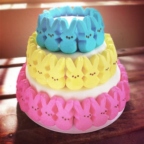 Bunny Peep Cake Hoppy Easter Pinterest Cake Ideas Peeps And Nu