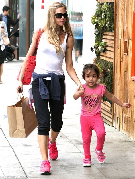 Denise Richards Takes Daughter Eloise For Ice Cream And Cupcakes