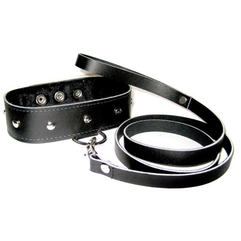 Sportsheets Leather Collar And Leash Set Sexutstyrno
