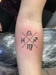 Zodiac tattoo | Zodiac tattoos, Astrology tattoo, Sibling tattoos