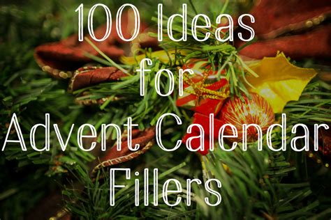 100 Ideas for Advent Calendar Fillers | Holidappy