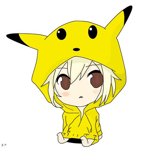 Chibi Pikachu Girl By Geoffery10 On Deviantart