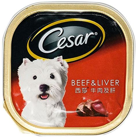 Check spelling or type a new query. Cesar dog food beef & liver flavor 100g. 3.52 Oz ...