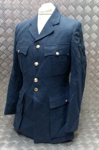 Vintage Raf Jacket No1 Dress Officers And Wos Old Pattern Royal Airforce