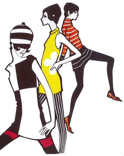 mod ~ fashion illustration mod fashion fashion art vintage fashion 1960s fashion woman