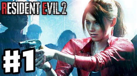 Resident Evil 2 Remake Gameplay Walkthrough Part 1 Claire 2nd Run