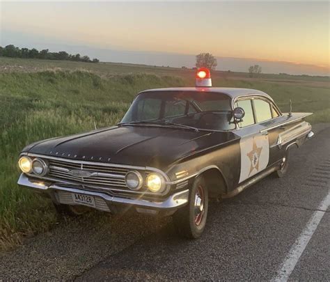This Unrestored 1960 Chevrolet Impala Police Car Is A Different Kind Of