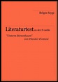 Literaturtest "Unterm Birnbaum" von Theodor Fontane ...