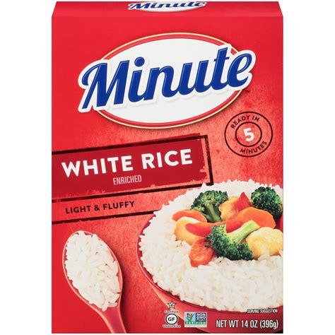 Minute White Rice Instant White Rice Light And Fluffy Quick Rice 14 Oz