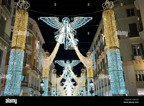 Historic Calle Larios In Malaga Is Lit Up In A Spectacular Display