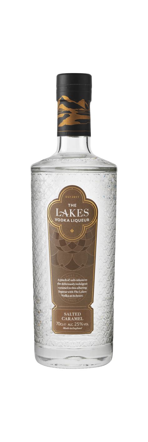 Salted caramel martini 2 parts rum chata 1 part caramel flavored vodka sea salt/table salt *not margarita salt!* rim glass with caramel (use water not lime) shake ingredients with ice and strain into. Lakes Distillery Salted Caramel Vodka Liqueur