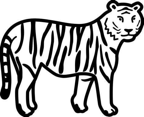 Here are a number of printable tiger coloring pages that can enhance their creativity and develop their imaginative skills. Free Printable Tiger Coloring Pages For Kids
