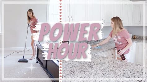Nap Time Power Hour Clean With Me 2019 Summer Clean With Me Extreme Speed Cleaning