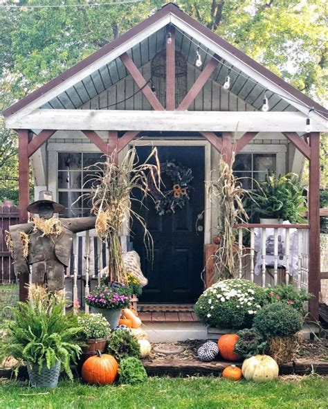 20 Fall Porch Decorating Ideas That Have Us Bewitched She Shed