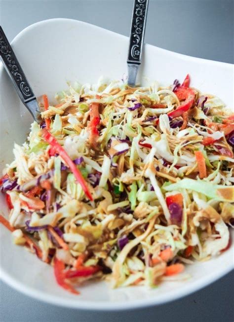 Asian Chicken Chopped Salad Whole30 Paleo A Deliciously Nutritious
