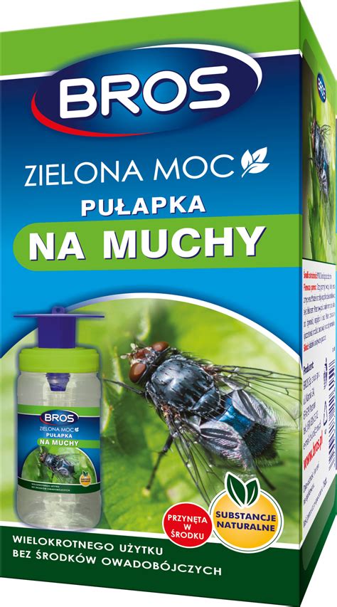 BROS ZIELONA MOC PUŁAPKA NA MUCHY iChemia