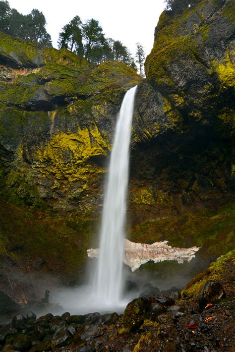 Elowah Falls Columbia River Gorge This Photo Does No Just Flickr