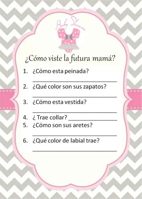 16 Juegos De Baby Shower Que Vestia Mama Background