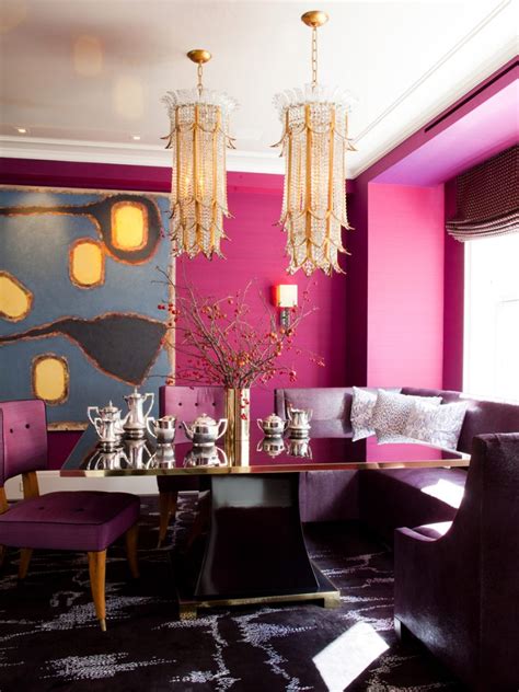 Glam Elements And Pink Interiors By Color