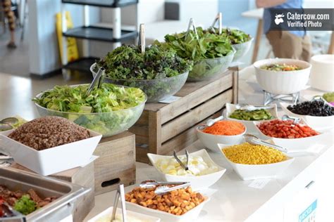 Simple Diy Salad Bar From Marvin Gardens Catering On Catercow