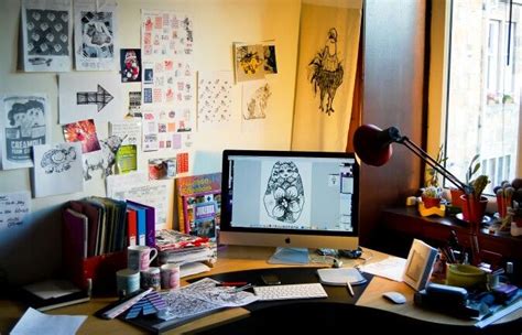Creative Workspace Workspace Design Graphic Designer Desk Home