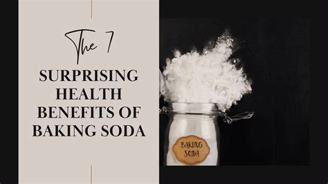 The 7 Surprising Health Benefits Of Baking Soda