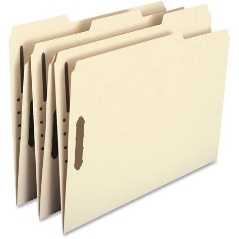 File Folders Manila Letter Size Reinforced Straight Cut Tab Designed To
