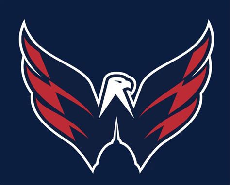 The Nhl Team The Washington Capitals Alternate Logo Is A W Is A Bald