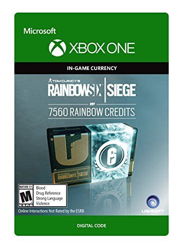 Tom Clancys Rainbow Six Siege Currency Pack 7560 Rainbow Credits