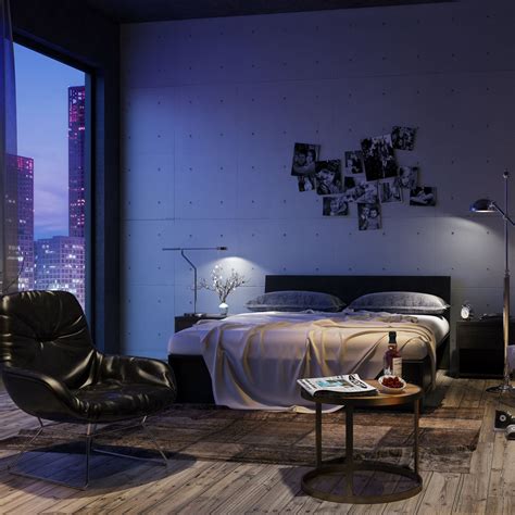 Modern Edgy Bedroom For The Go Getters Edgy Bedroom Cute Room Decor